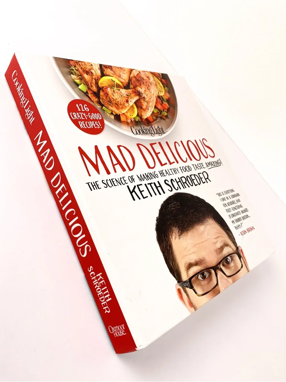 Hardback cookbook: Mad Delicious, Science of Making Healthy Food Taste Amazing